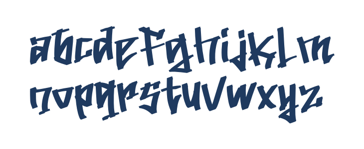 Rada Miying Regular Lowercase