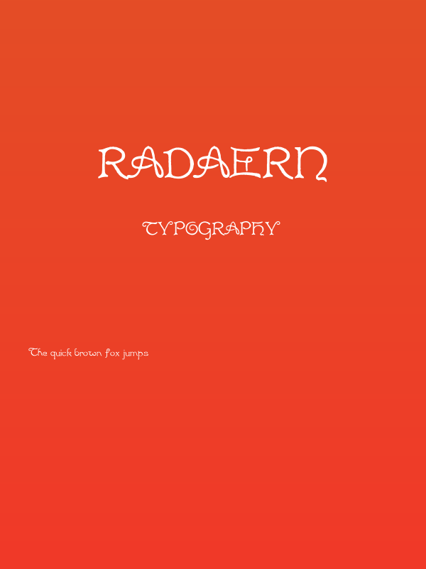Radaern Poster