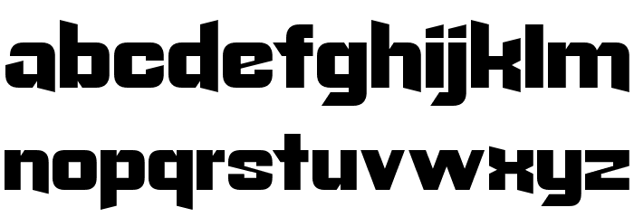 Radaro Font LOWERCASE