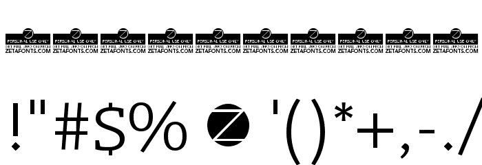 Radcliffe Display Book Font OTHER CHARS