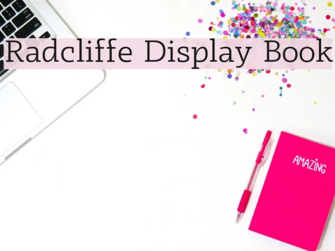 Radcliffe Display Book Example 2