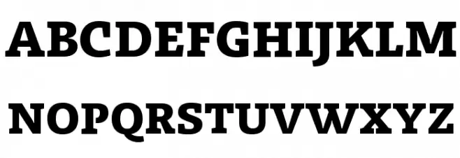 Radcliffe Display ExtraBold Schriftart Groß