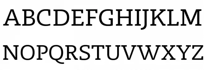 Radcliffe Display Regular Font Litere mari