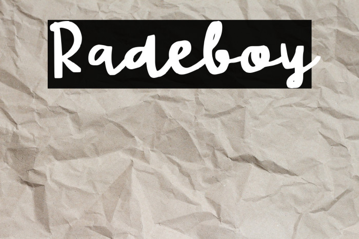 Radeboy Example 3
