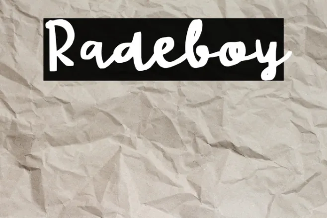 Radeboy Example 3