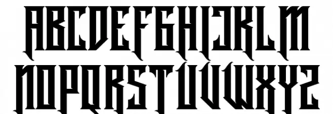 Rademos Regular Schriftart Groß