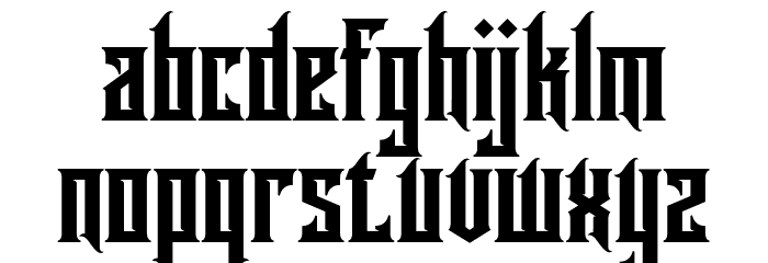 Rademos Regular Font LOWERCASE