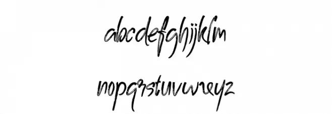 RadenaPersonalUse-Regular Font Litere mici