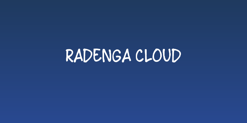 Radenga Cloud Social Header