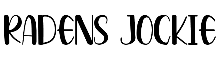 Radens Jockie  Descarca Fonturi Gratis