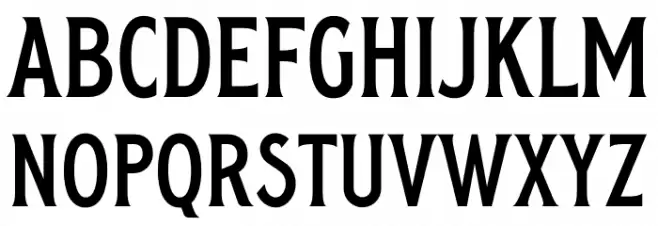 Radgivare No 1 Demo Schriftart Groß