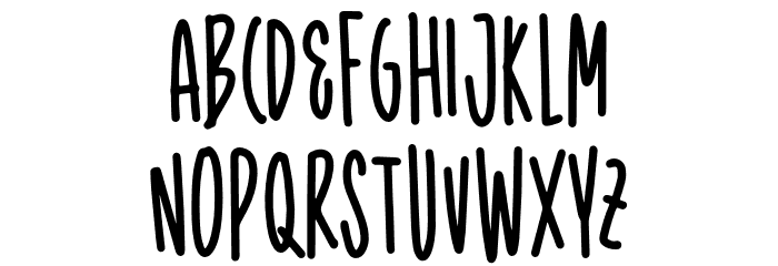 RadgrowsDemo Font Litere mari