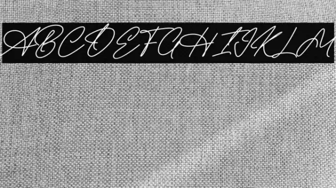 Radhion Signature Caratteri examples