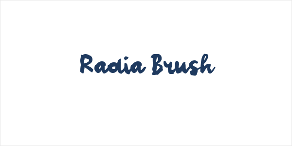 Radia Brush Logo