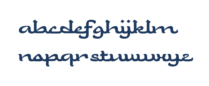 Radia Regular Lowercase