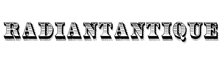 RadiantAntique  baixar fontes gratis
