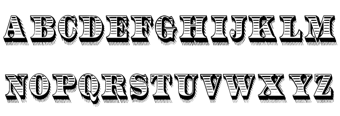 RadiantAntique Font LOWERCASE