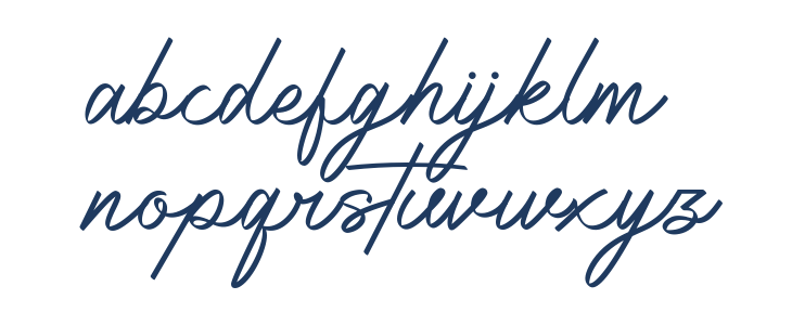 Radiantly Signature Lowercase