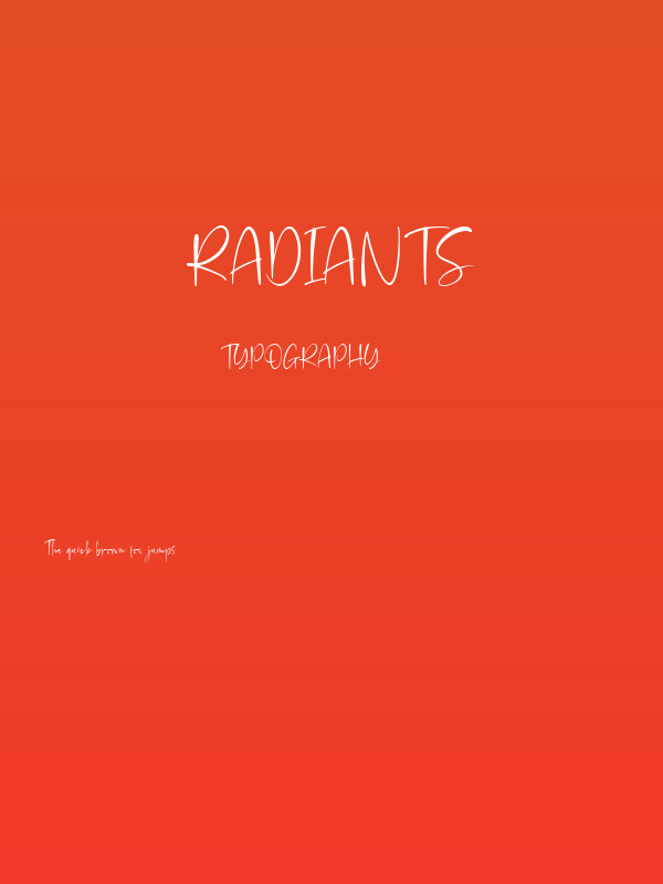 Radiants Poster