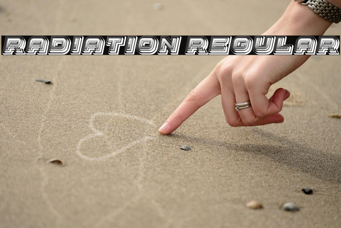 Radiation Regular Example 1