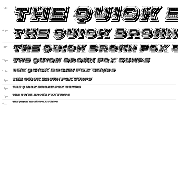 Radiation Regular Waterfall