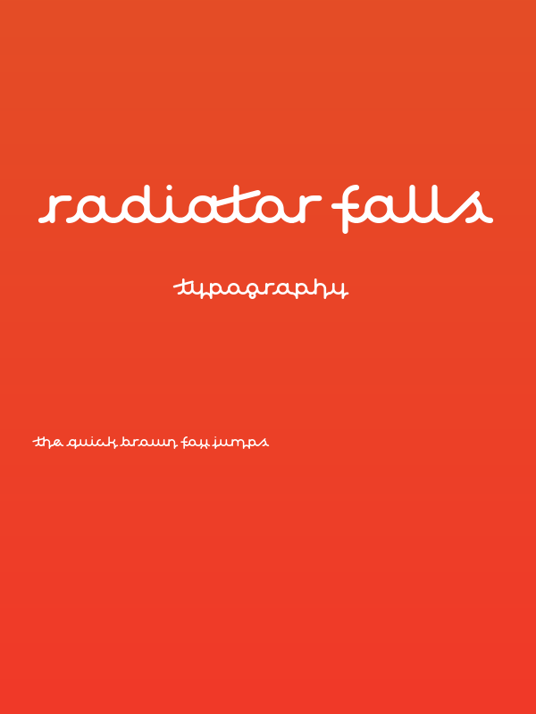 Radiator Falls Poster