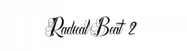 Radical Beat 2  font caratteri gratis