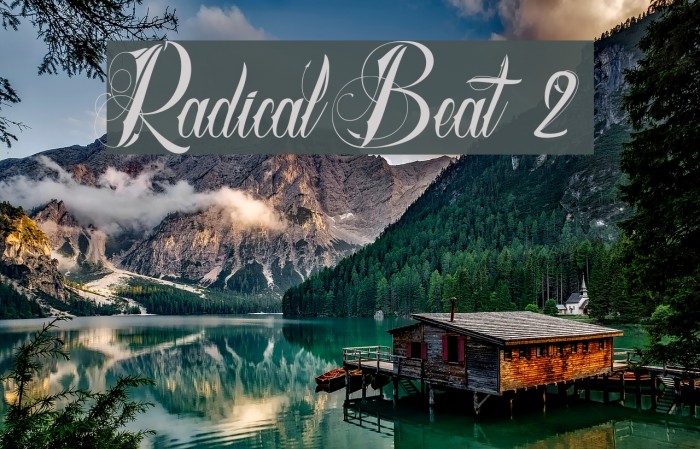 Radical Beat 2 Font examples