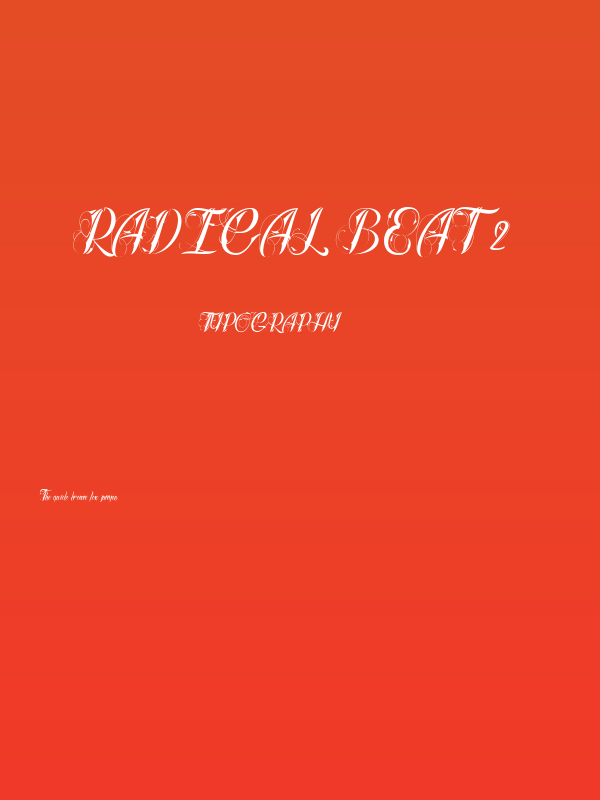 Radical Beat 2 Poster