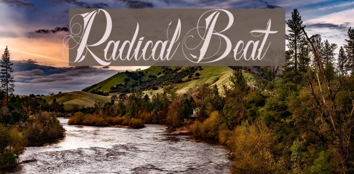 Radical Beat Font examples