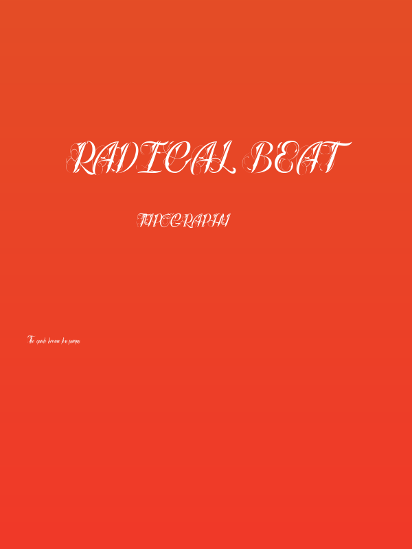 Radical Beat Poster