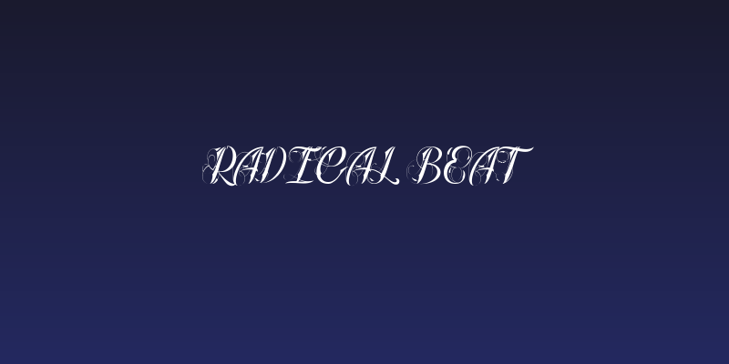 Radical Beat Social Header