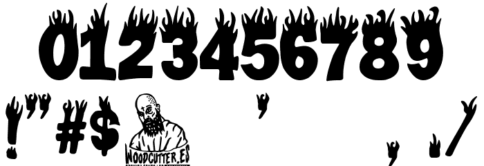 Radical Hot Rods Font OTHER CHARS