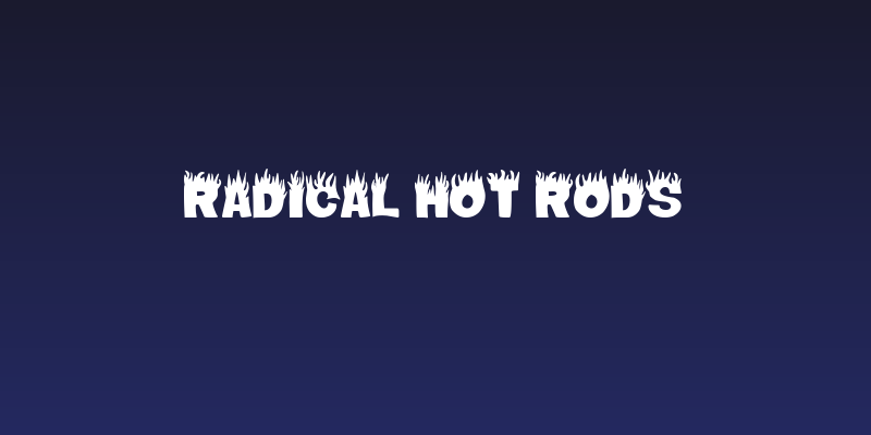 Radical Hot Rods Social Header