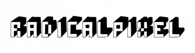Radical Pixel  नि: शुल्क फ़ॉन्ट्स डाउनलोड