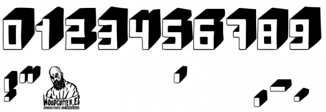 Radical Pixel फ़ॉन्ट अन्य घर का काम