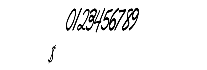 RadicalLlamas Font OTHER CHARS