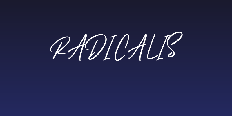Radicalis Social Header
