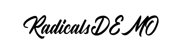 RadicalsDEMO  baixar fontes gratis
