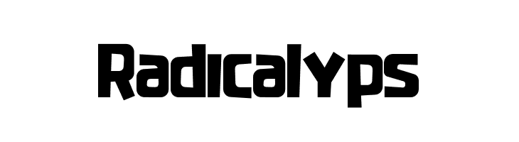 Radicalyps  免费字体下载