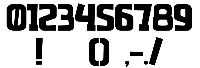 Radicalyps Font OTHER CHARS