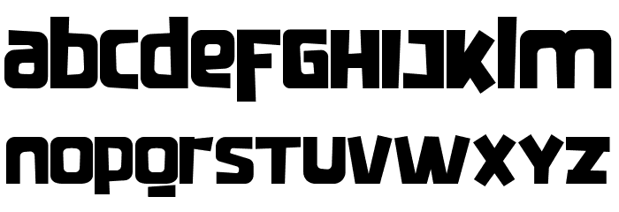 Radicalyps Font LOWERCASE