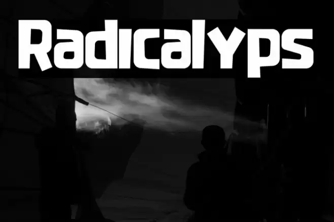 Radicalyps Font examples