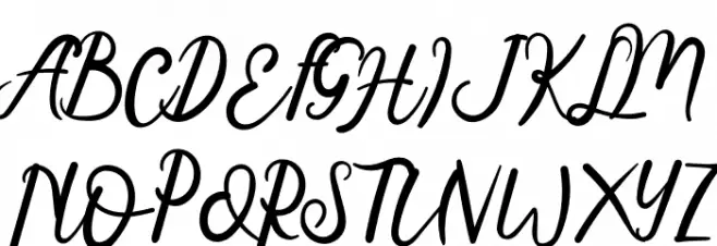 Radiga Font Litere mari