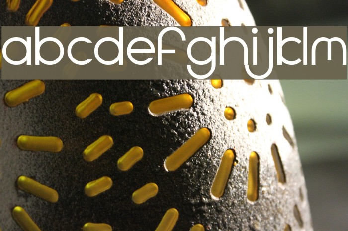 Radii Font examples