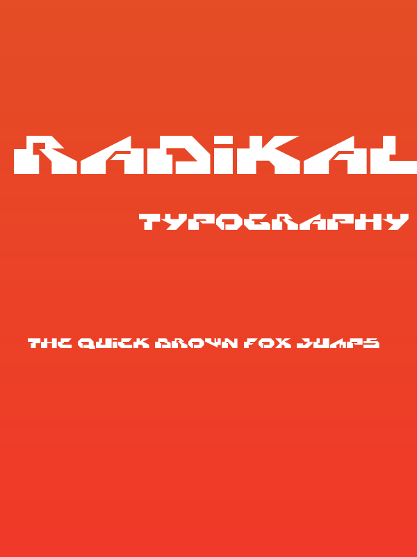 Radikal Poster