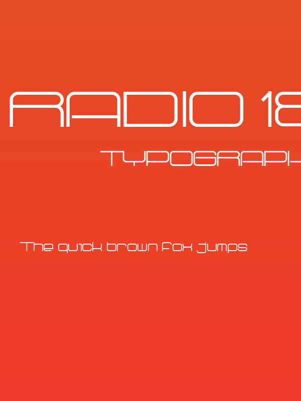Radio 187.5 Bold Poster