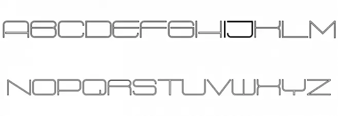 Radio 187.5 Outlined Schriftart Groß