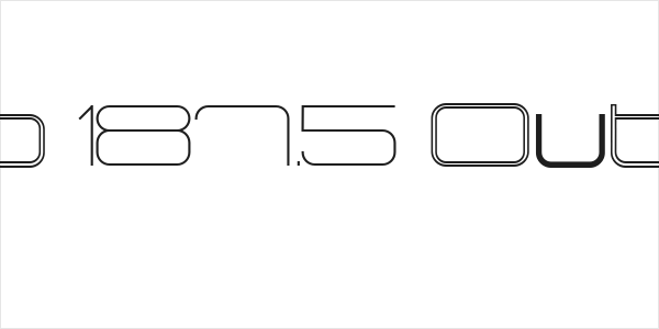 Radio 187.5 Outlined Logo