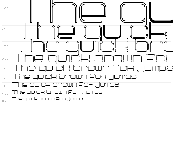Radio 187.5 Outlined Waterfall